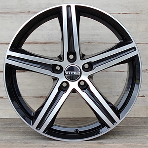 R18 VIPER B231 Black polish 18x8 5x114.3 (1 foto / 1)