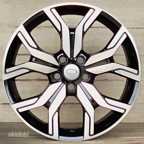 R20 1266 BM Black polish 20x9.5 5x120