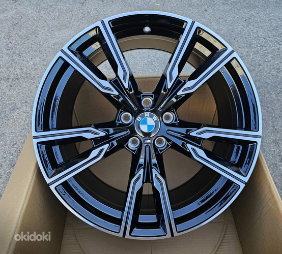 R20 BMW 5x112 G seeria x5 x6 x7 AMZ HP945D Black polish 20x11 ja 20x10 erilaiad