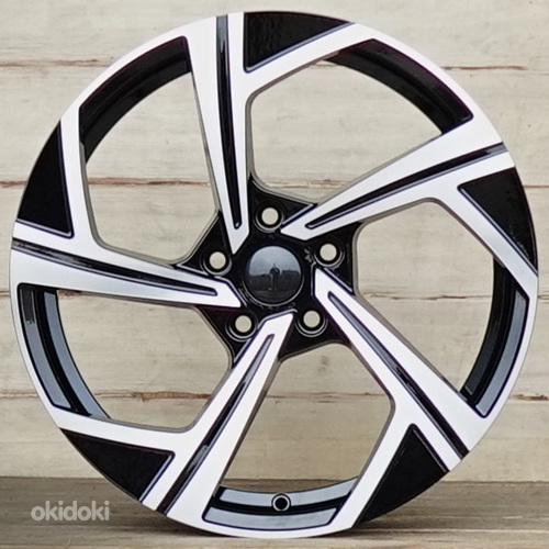 R19 AUDI VW SEAT SKODA MB AMZ 5502 Black polish 19x8 5x112