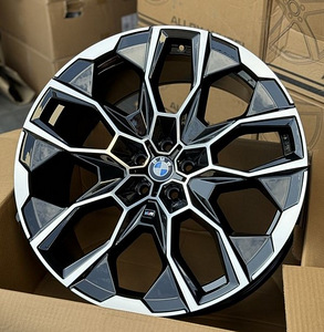 R21 BMW 5x112 G seeria x5 x6 x7 AMZ 5592 Black polish 21x10.5 ja 21 9.5 erilaiad (1 foto / 1)