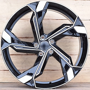 R18 AUDI VW SEAT SKODA AMZ F8763 Black polish 18x8 5x112 (1 foto / 1)