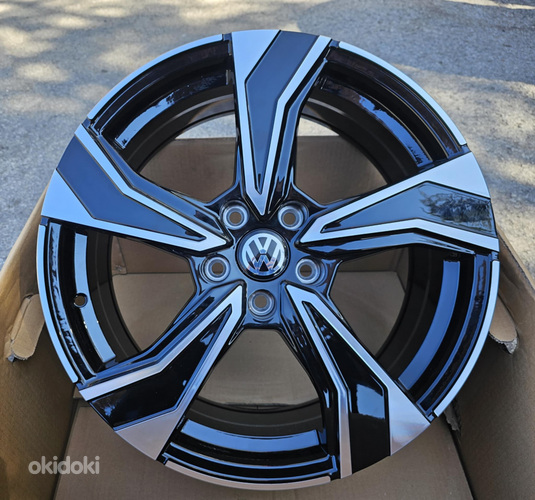 R17 AUDI VW SEAT SKODA MB AMZ 5623 Black polish 17x7 5x112