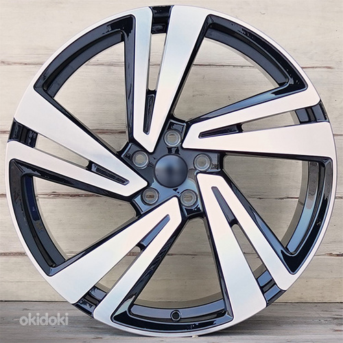 R19 AUDI VW SEAT SKODA MB AMZ 5641 Black polish 19x8 5x112