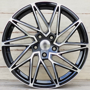 R18 AUDI VW SEAT SKODA MB AMZ 1038X Black polish 18x8 5x112 (1 foto / 1)