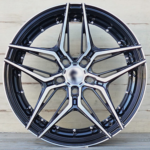 R18 AMZ FC6001 Black polish 18x8 5x108 (1 foto / 1)