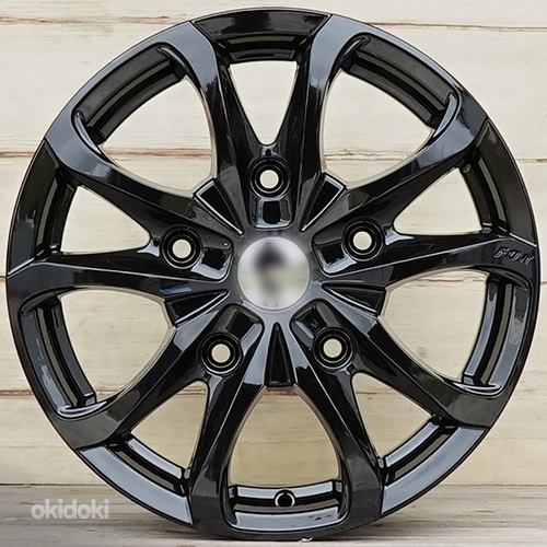 R16 AMZ 1214D Black dark 16x6.5 5x118