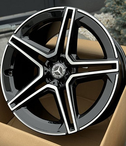R22 5x112 MB GL GLE R GLS R ML AMZ H3067F Black polish 22x9.5 ja 22x11.5 (2 foto / 6)