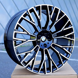 R22 BMW 5x112 G Seeria x5 x6 x7 AMZ H3156F Black polish 22x10.5 ja 22x9.5 erilaiad (1 foto / 1)