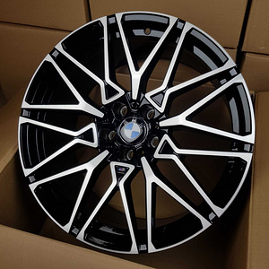 R19 5x120 BMW 500/600/700 mudelile AMZ 996D Black polish erilaiad 19x9.5 ja 19x8.5 (1 foto / 1)