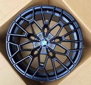 R19 BMW 5x120 AMZ H3209F Black polish 19x9.5 ja 19x8.5 (1 foto / 1)