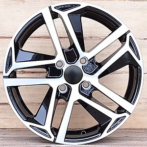 R16 AMZ 6867 Black polish 16x6.5 4x108 (1 foto / 1)