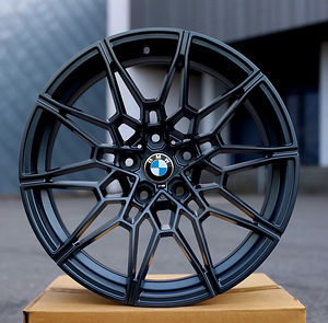 R19 BMW 5×120 AMZ H3143F Black Erilaiused 19×9 ja 19×8 (1 foto / 1)