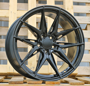 R18x8  5X112  ET  40  66.5  HX036  (IN3614F)  Black (BL)  For HAXER  (Z3)  (HYBRID FORGED) (1 foto / 1)