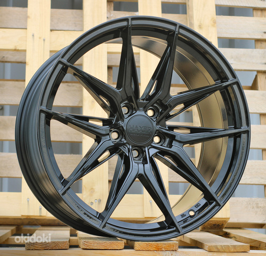 R18x8  5X112  ET  40  66.5  HX036  (IN3614F)  Black (BL)  For HAXER  (Z3)  (HYBRID FORGED)