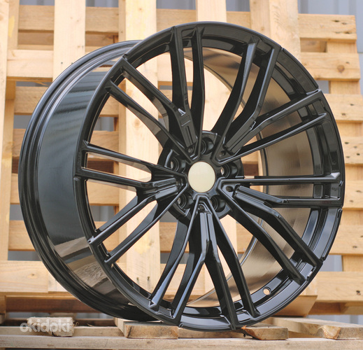 R20x9  5X112  ET  44  66.6  B5964  Black (BL)  For BMW  (P)  (New Model BMW 5 (Rear+Front))
