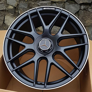R17 MER 5x112 AMZ 3368F MIYB  17x7.5  5x112  ET: 35  66.5 Color: Mat black (Mat B) (1 foto / 1)