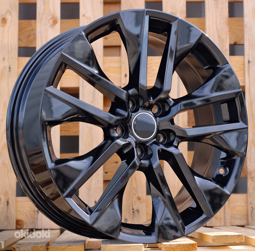 R19x7.5  5X114.3  ET  40  60.1  B2027  (H3459F)  Black (BL)  For TOYOT  (A)  (HYBRID FORGED)