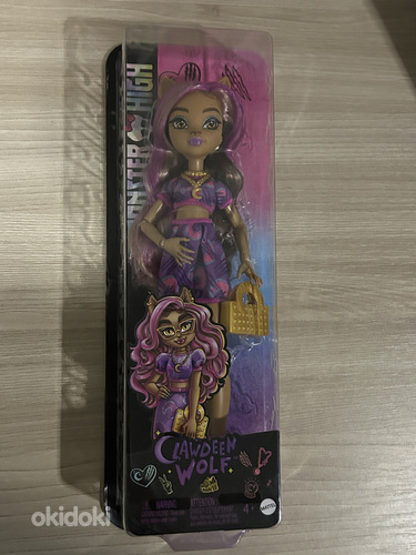 Новая кукла Monster High Clawdeen Wolf