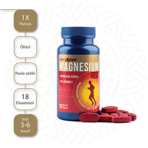 Magnesium Pro Expert RED N30 tabletid (4 foto / 4)