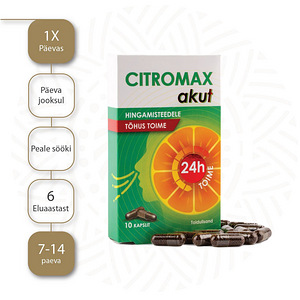 Citromax Akut N10 pikatoimelised kapslid (4 foto / 4)