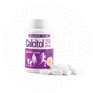 CALCITOL CITRATE 2500 N60 närimistablett (1 foto / 4)
