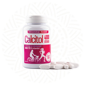 CALCITOL CITRATE 4000 N60 tabletid (1 foto / 4)