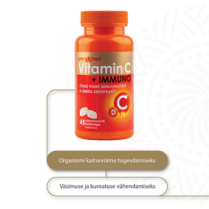 Vitamin C Pro Expert IMMUNO N45 närimistabletid (2 foto / 4)