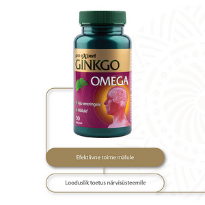 Ginkgo Pro Expert OMEGA N30 õlikapslid (2 foto / 4)