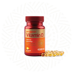 Vitamin D3 Pro Expert 4000IU N90 õlikapslid (1 foto / 4)