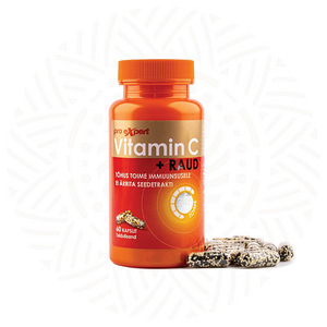 Vitamin C Pro Expert + Raud TR N60 pikatoimelised kapslid (1 foto / 4)