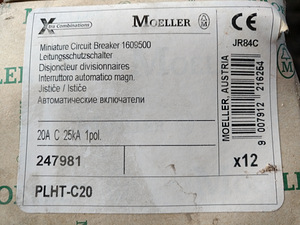 Moodulkaitselulitid xPole Moeller/EATON PLHT-C20/1 Uus (2 foto / 3)