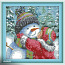 Набор для вышивки Снеговик Joy Sunday (фото #1)