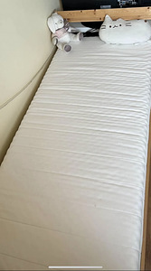 Ikea voodi ja madrats madrats 90x200 kasutatud (1 foto / 1)