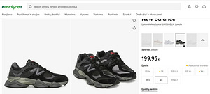 New Balance 9060 BLK (2 foto / 5)