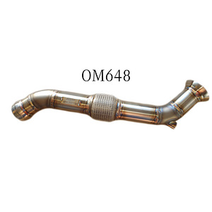 Downpipe Mercedes w211 + om648 / väljalaskesüsteemide ehitus (1 foto / 8)