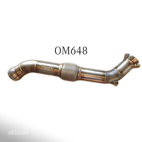 Downpipe Mercedes w211 + om648 / väljalaskesüsteemide ehitus
