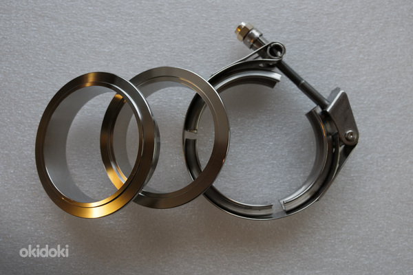 V-band PRO clamp stainless 2,5" / 2,75" / 3" / 63 / 70 / 76