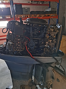 Yamaha 85hp päramootori komplekt (5 foto / 10)