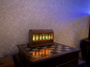 Nixie lauakell IN-14 raadiolambid roosipuu. Zodiac Lab (2 foto / 2)