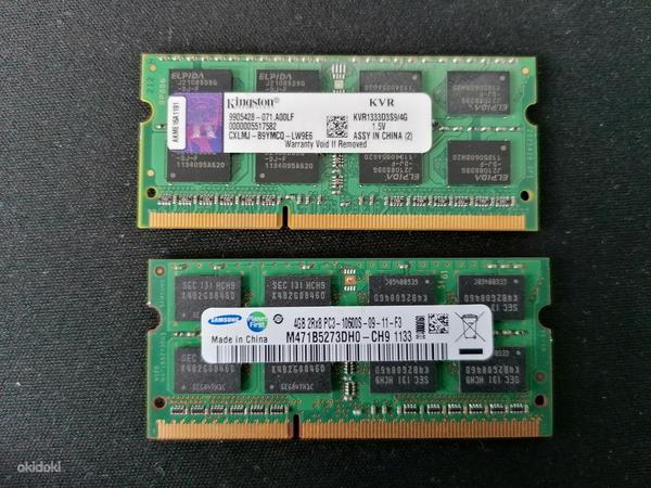 ПАМЯТЬ 2X4 ГБ SODIMM DDR3 1333 МГц (фото #1)