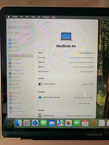 Apple Macbook Air 13 2020 (3 foto / 5)
