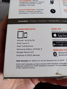 Veekindel Misfit Shine aktiivsusmonitor (4 foto / 4)
