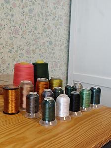 Polüesterlõngad (komplekt) (3 foto / 4)
