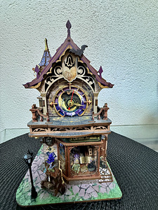 Käsitsi valmistatud miniatuurne majake valgustuse ja muusika (4 foto / 5)
