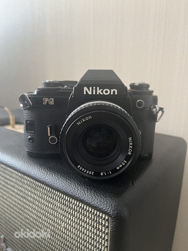 Nikon FG 50mm MF-15 MD-14 camera