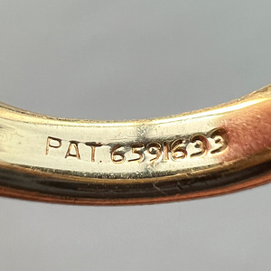 14k kullast teemantsõrmus (4 foto / 10)