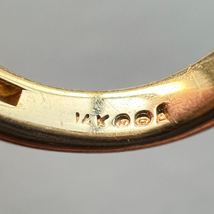 14k kullast teemantsõrmus (5 foto / 10)