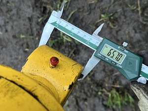 Puulõhkuja suur hüdrosilinder, hüdraulikasilinder (2 foto / 8)