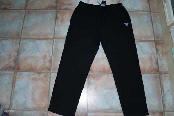 Новые хлопковые спортивные штаны Emporio Armani, размер: XXL (фото #1)